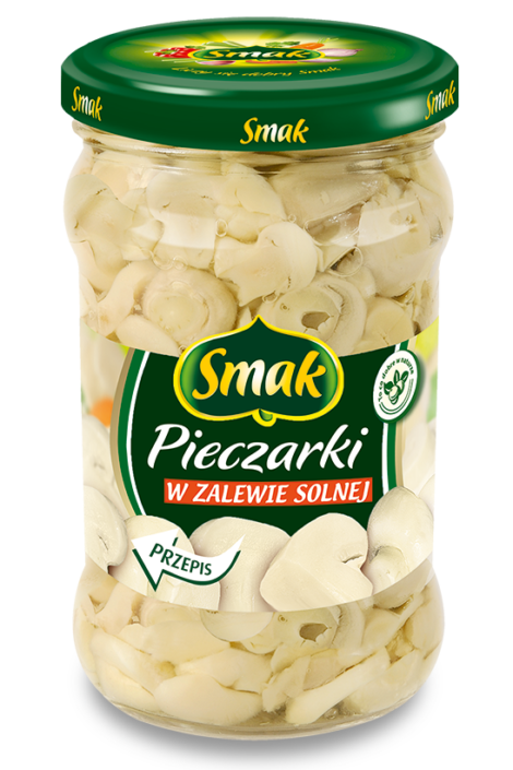 Pieczarki w zalewie solnej