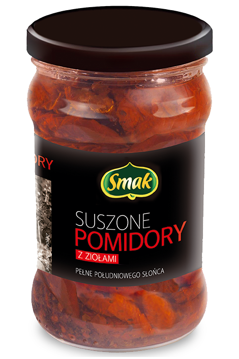 Suszone pomidory z ziołami