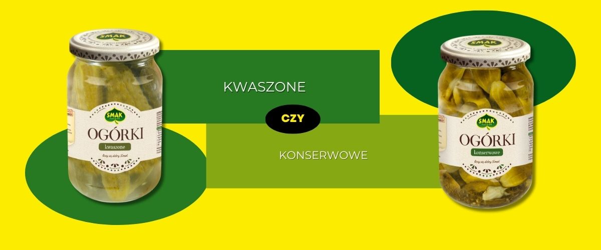 Ogórki konserwowe a kwaszone